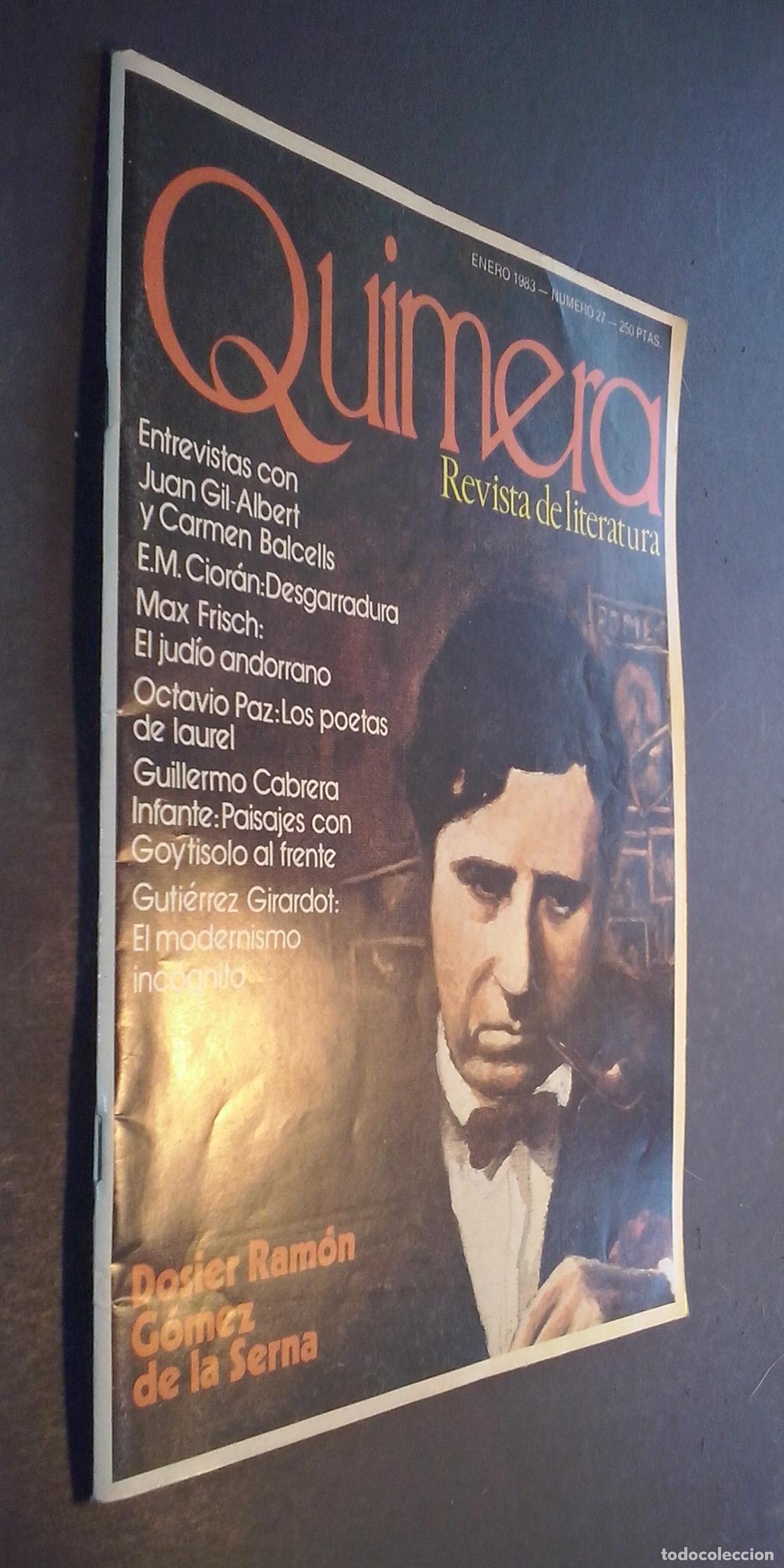 Libros: Quimera. Revista de literatura. N&ordm; 27 - REVISTA: