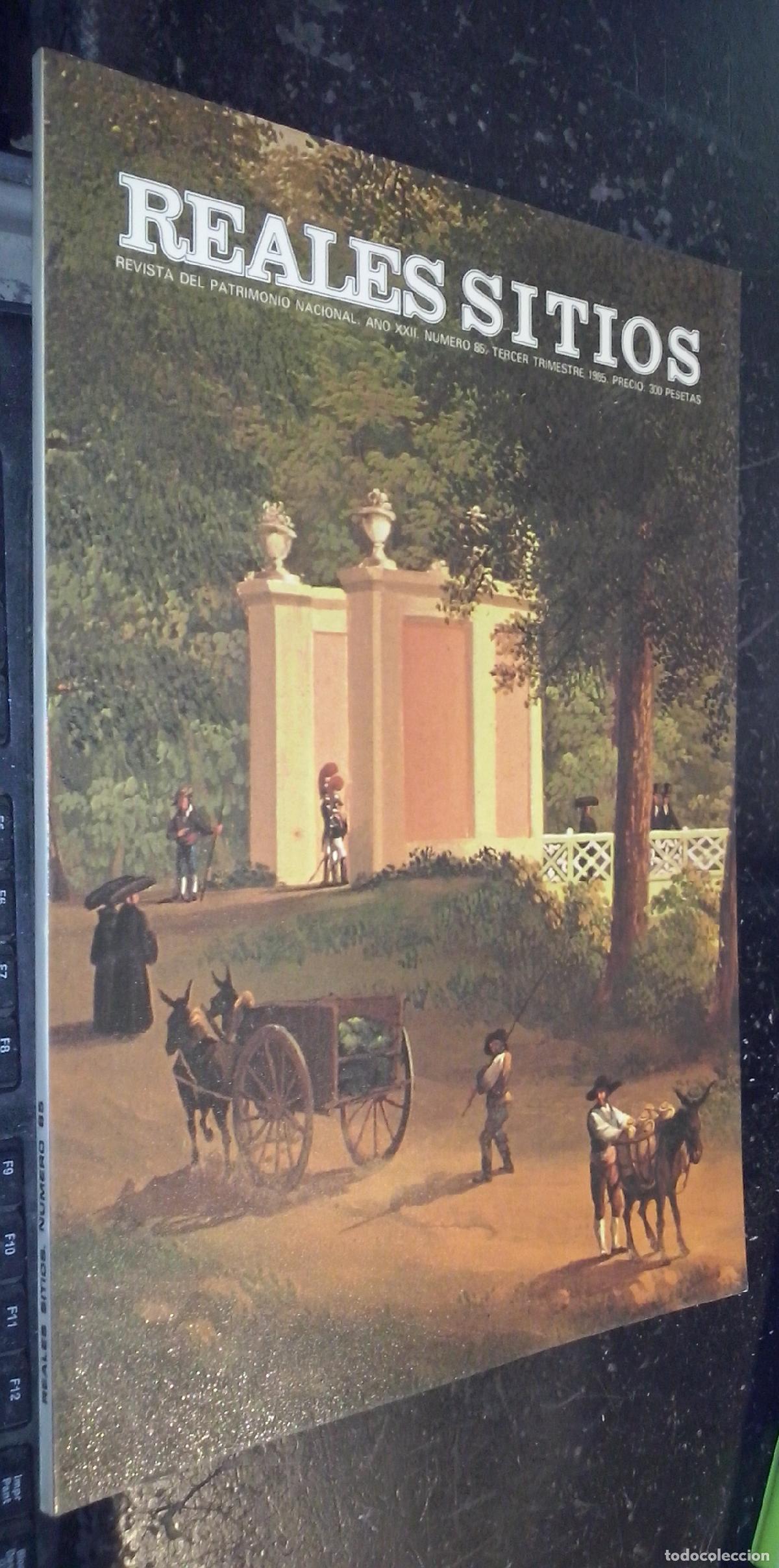 B&uuml;cher: Reales sitios. Revista del patrimonio nacional. A&ntilde;o XXII. N&ordm; 85 - REVISTA: