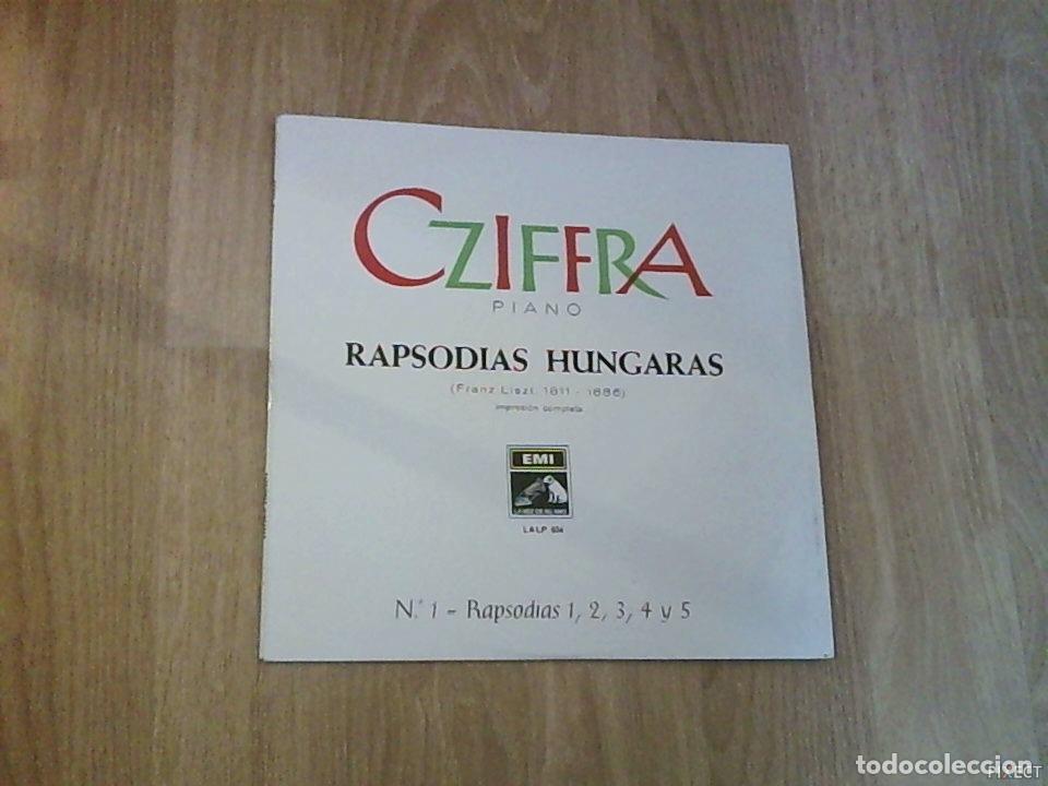 books: CZIFFRA. PIANO. RAPSODIAS HUNGARAS. DISCO. VINILO. DISCOS. VINILOS - :