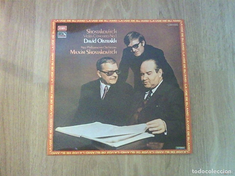 Livros em segunda m&atilde;o: SHOSTAKOVITCH. VIOLIN CONCERTO N&ordm;1. DAVID OISTRAKH. DISCO. VINILO. DISCOS. VINILOS - :