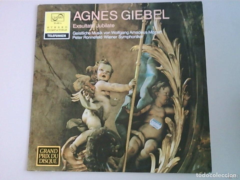 B&uuml;cher: AGNES GIEBEL. EXSULTATE JUBILATE. DISCO. VINILO. DISCOS. VINILOS - AGNES GIEBEL.: