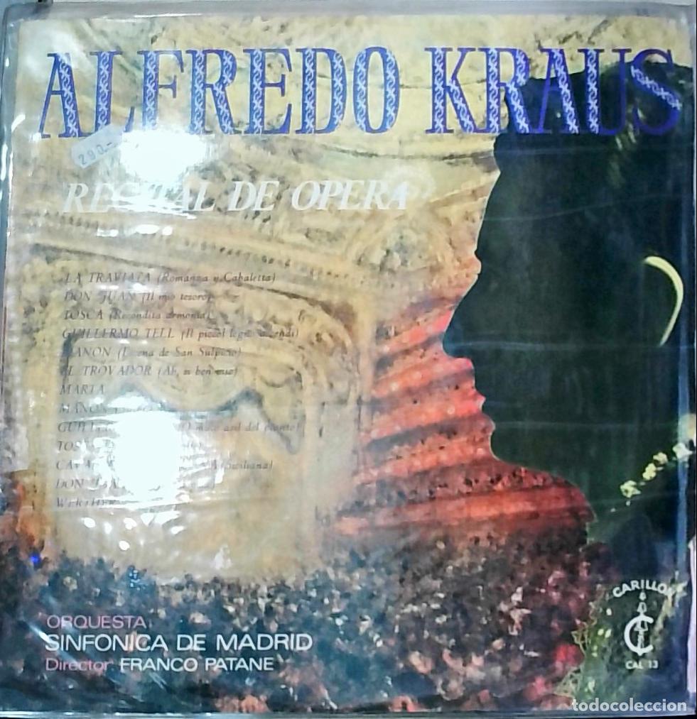 books: Recital de &Oacute;pera - Alfredo Kraus: