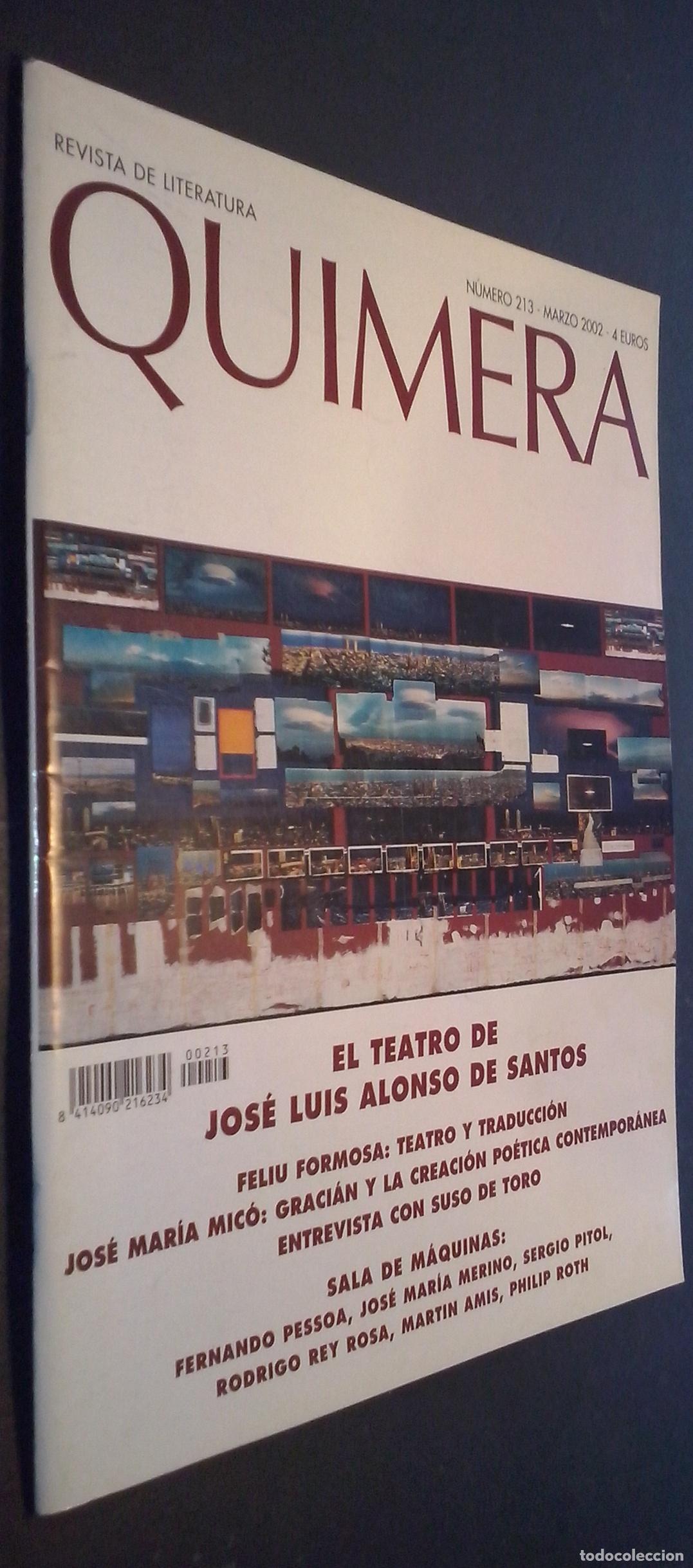 Libros: Quimera. Revista de literatura. N&ordm; 213 - REVISTA: