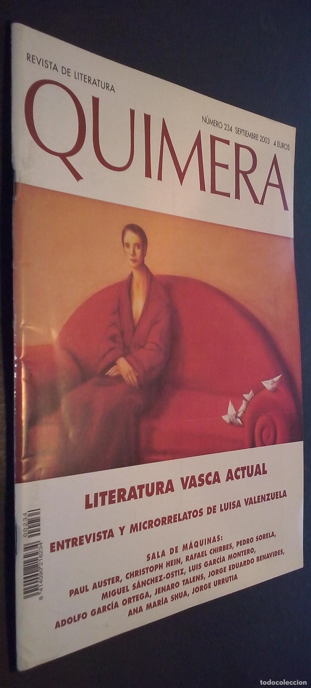 Libros: Quimera. Revista de literatura. N&ordm; 234 - REVISTA: