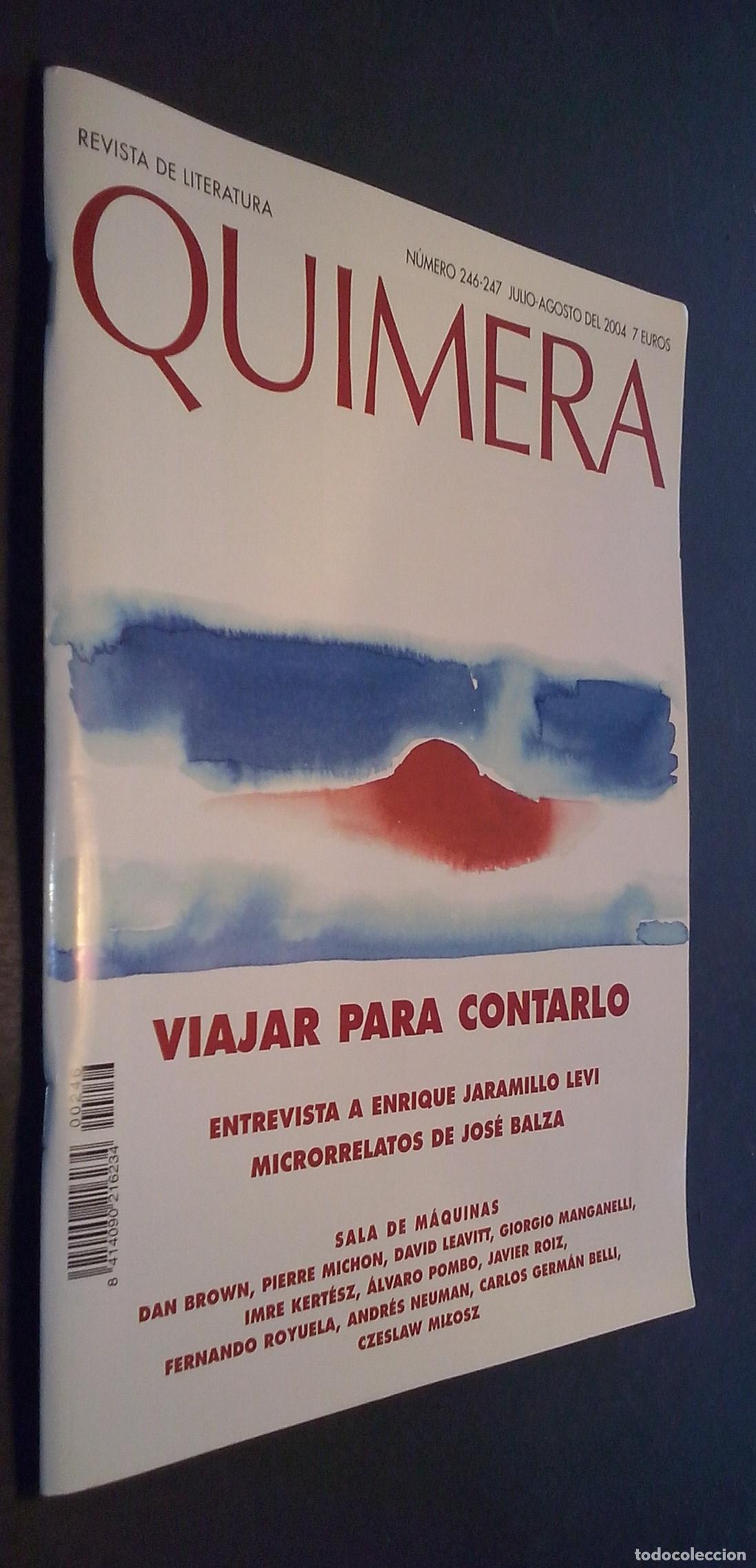 Libros: Quimera. Revista de literatura. N&ordm; 246 - REVISTA: