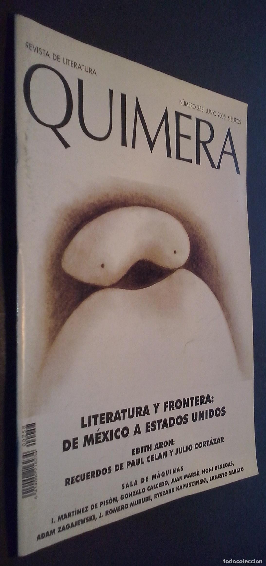Libros: Quimera. Revista de literatura. N&ordm; 258 - REVISTA: