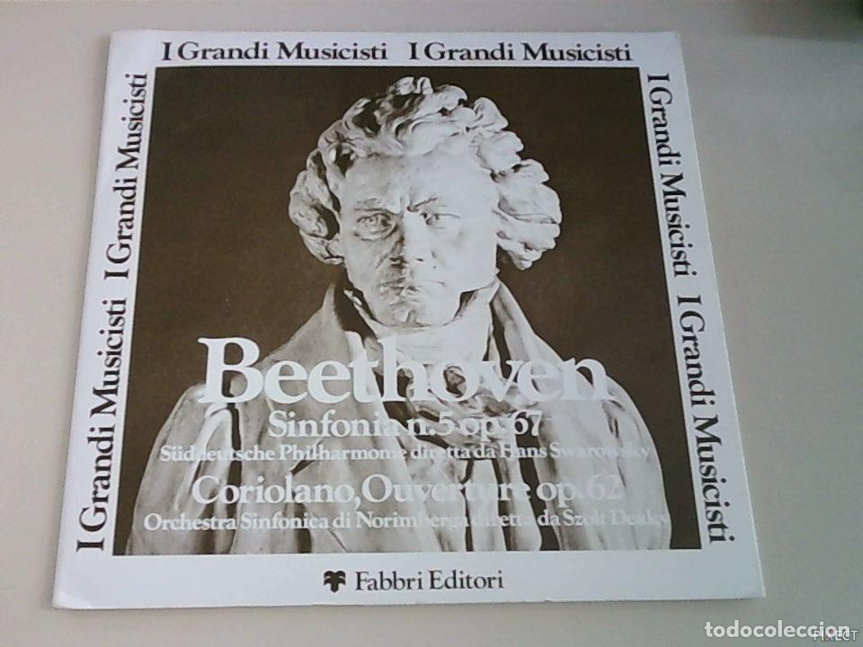 Livros em segunda m&atilde;o: BEETHOVEN. SINFONIA N&ordm;5 OP.67. CORIOLANO, OUVERTURE OP.62. DISCO. VINILO. DISCOS. VINILOS - BEETHOVE