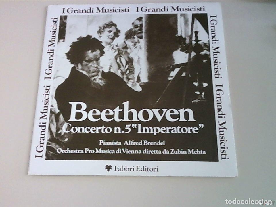 Libros: BEETHOVEN. CONCERTO N&ordm;5 IMPERATORE. PIANISTA ALFRED BRENDEL. DISCO. VINILO. DISCOS. VINILOS - BEETHO