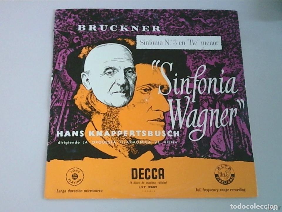 Libros: BRUCKNER. SINFONIA N&ordm;3 EN RE MENOR. &rdquo;SINFONIA WAGNER&rdquo;. DISCO. VINILO. DISCOS. VINILOS - BRUCKNER.: