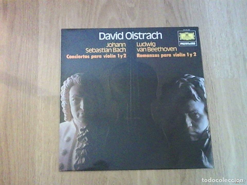 Livros em segunda m&atilde;o: DAVID OISTRACH. BACH-CONCIERTOS PARA VIOLIN 1 Y 2. BEETHOVEN-ROMANZAS PARA VIOLIN 1 Y 2. DISCO. VINI