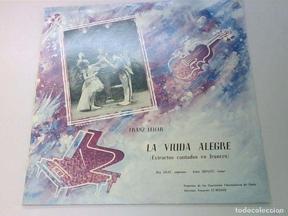 books: FRANZ LEHAR. LA VIUDA ALEGRE ( EXTRACTOS CANTADOS EN FRANCES ). UTA GRAF SOPRANO-AIME DONIAT TENOR.
