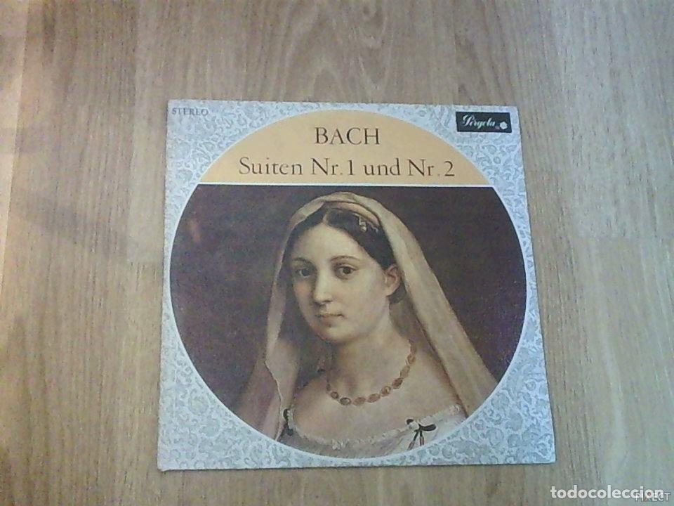 Libros: BACH. SUITEN N&ordm;1 Y N&ordm;2. DISCO. VINILO. DISCOS. VINILOS - HELMUT KOCH.: