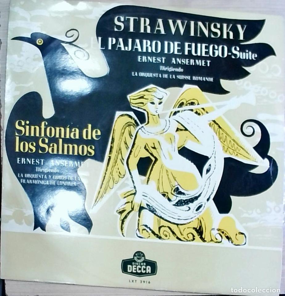 B&uuml;cher: El P&aacute;jaro de Fuego - Suite / Sinfon&iacute;a de los Salmos - Igor Stravinsky (Compositor):