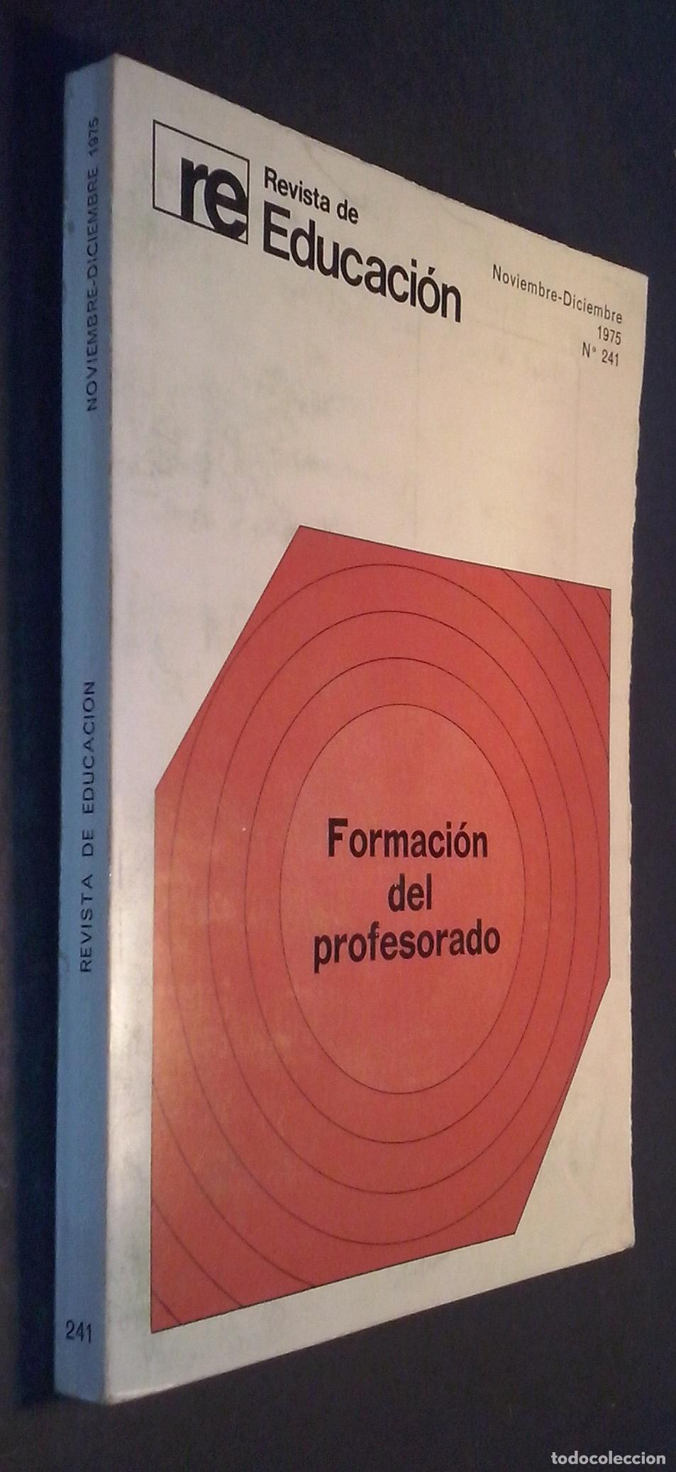 Libros: Revista de Educaci&oacute;n. N&ordm; 241: Formaci&oacute;n del profesorado - REVISTA: