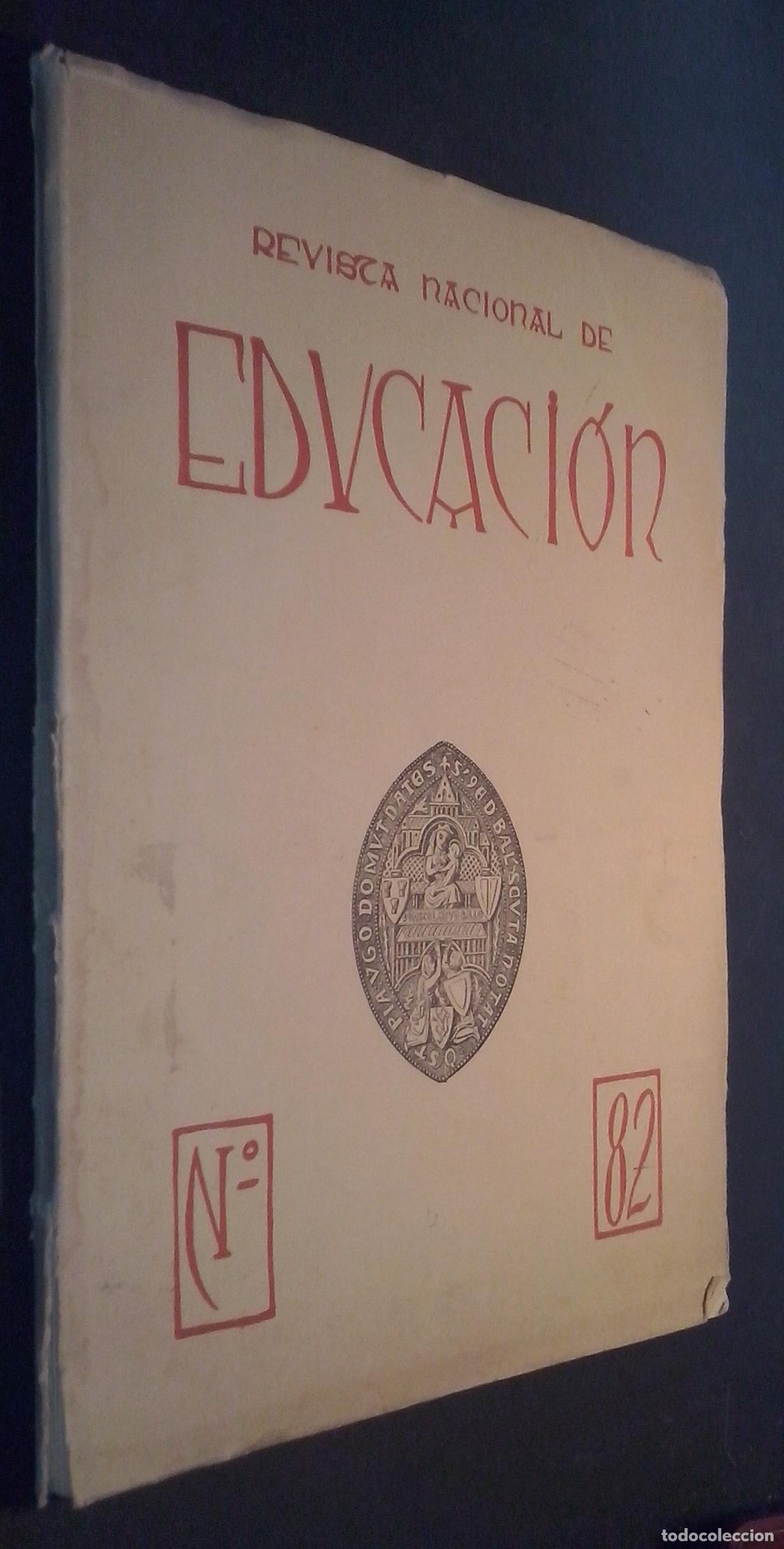Libri di seconda mano: Revista Nacional de Educaci&oacute;n. A&ntilde;o VIII. Segunda &eacute;poca. N&ordm; 82 - REVISTA: