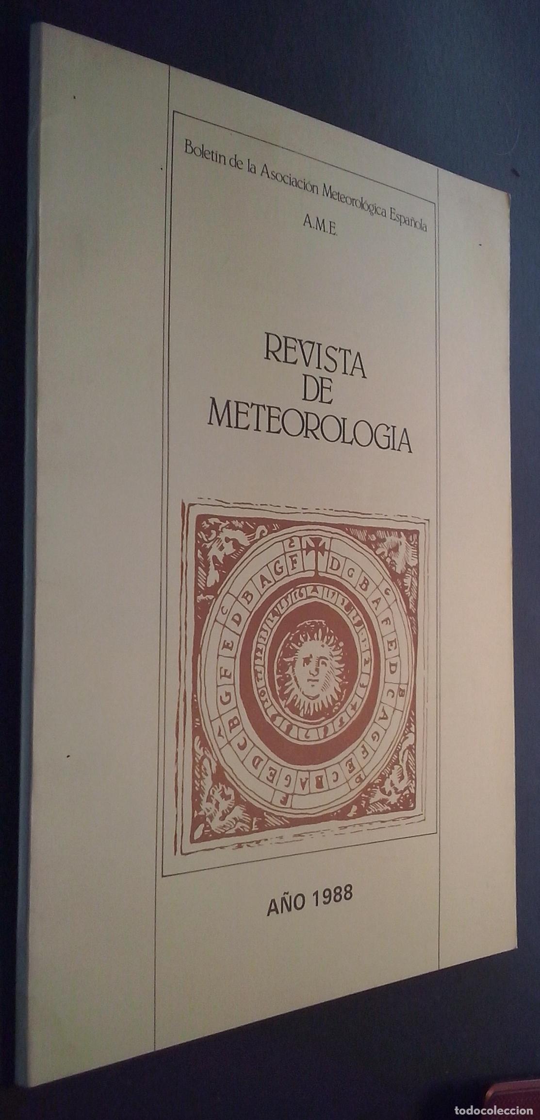 Libri di seconda mano: Revista de Meteorolog&iacute;a. Bolet&iacute;n de la Asociaci&oacute;n Meteorol&oacute;gica Espa&ntilde;ola. N&ordm; 11 - REVISTA: