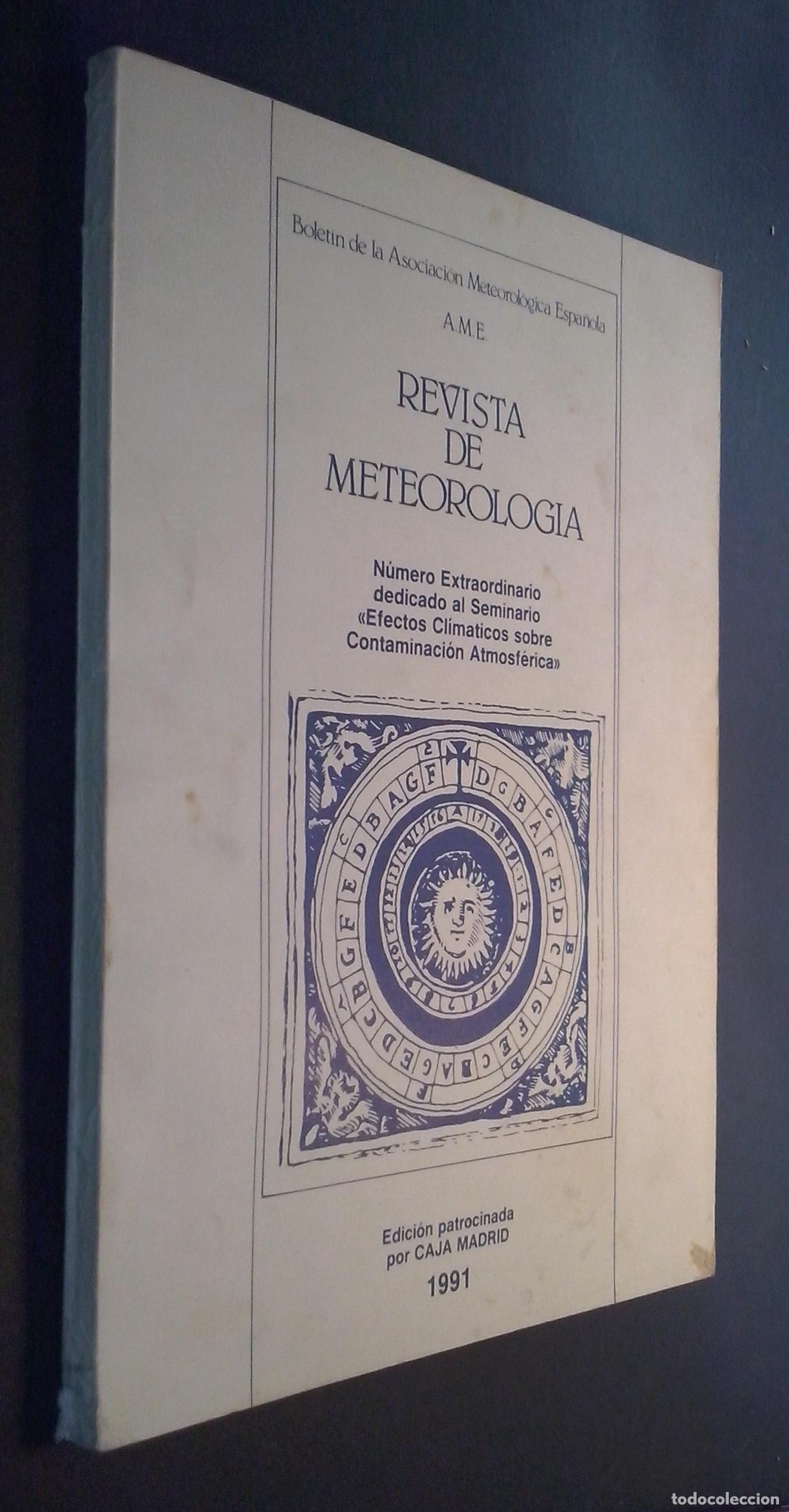 Libri di seconda mano: Revista de Meteorolog&iacute;a. Bolet&iacute;n de la Asociaci&oacute;n Meteorol&oacute;gica Espa&ntilde;ola. N&ordm; 14 - REVISTA: