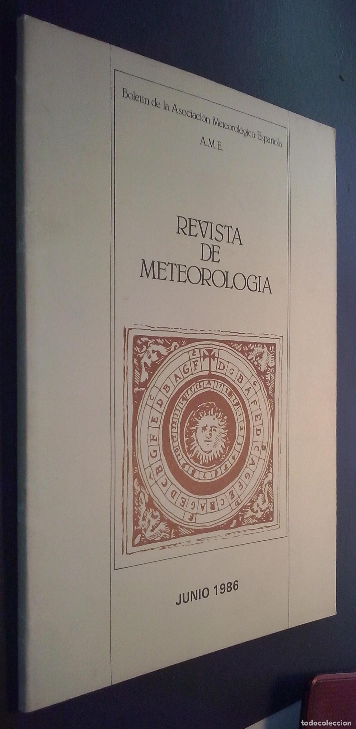 Libri di seconda mano: Revista de Meteorolog&iacute;a. Bolet&iacute;n de la Asociaci&oacute;n Meteorol&oacute;gica Espa&ntilde;ola. N&ordm; 7 - REVISTA: