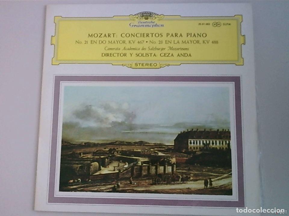 Libros: MOZART: CONCIERTOS PARA PIANO. GEZA ANDA. DISCO. VINILO. DISCOS. VINILOS - MOZART.: