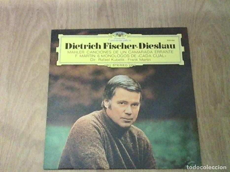 Livros em segunda m&atilde;o: DIETRICH FISCHER-DIESKAU. MAHLER: CANCIONES DE UN CAMARADA ERRANTE. DISCO. VINILO. DISCOS. VINILOS -