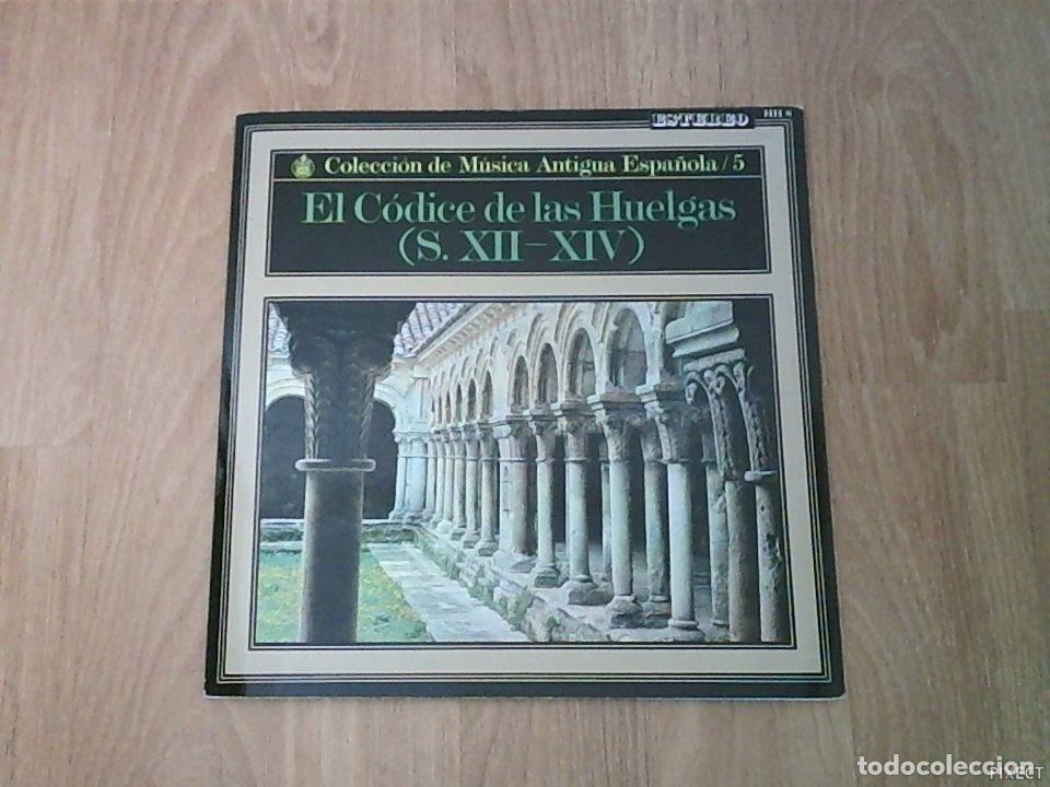 Libros: EL CODICE DE LAS HUELGAS ( S.XII-XIV ). DISCO. VINILO. DISCOS. VINILOS - ROBERTO PLA.: