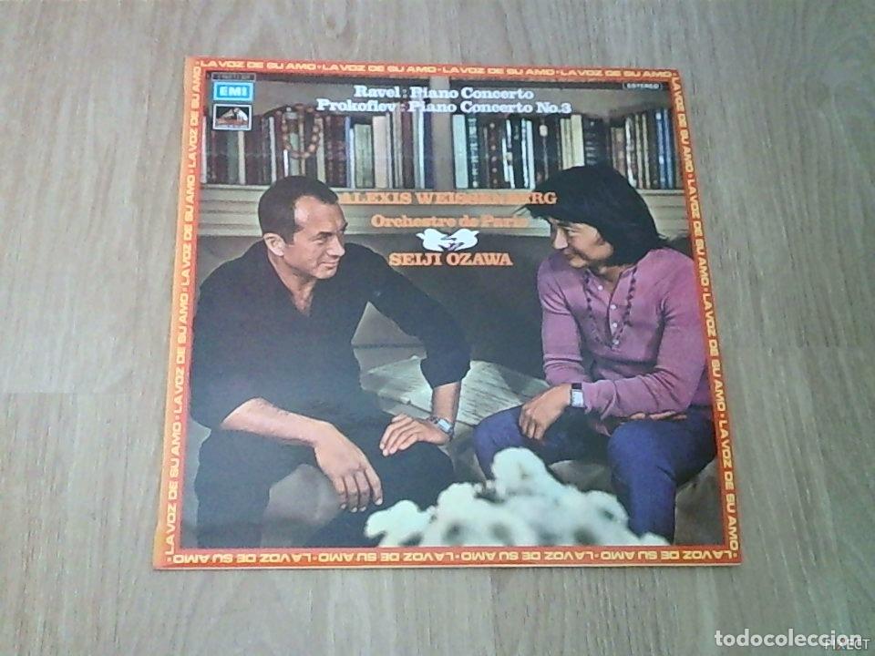Livres: RAVEL:PIANO CONCERTO. PROKOFIEV: PIANO CONCERTO N&ordm;3. ALEXIS WEISSENBERG. DISCO. VINILO. DISCOS. VINI