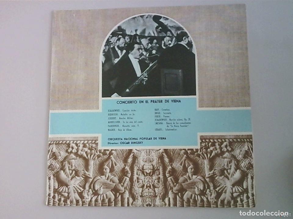 Libros: CONCIERTO EN EL PRATER DE VIENA. TCHAIKOWSKY-RUBINSTEIN-SCHUBERT-MENDELSSOHN-WAGNER?. DISCO. VINILO.