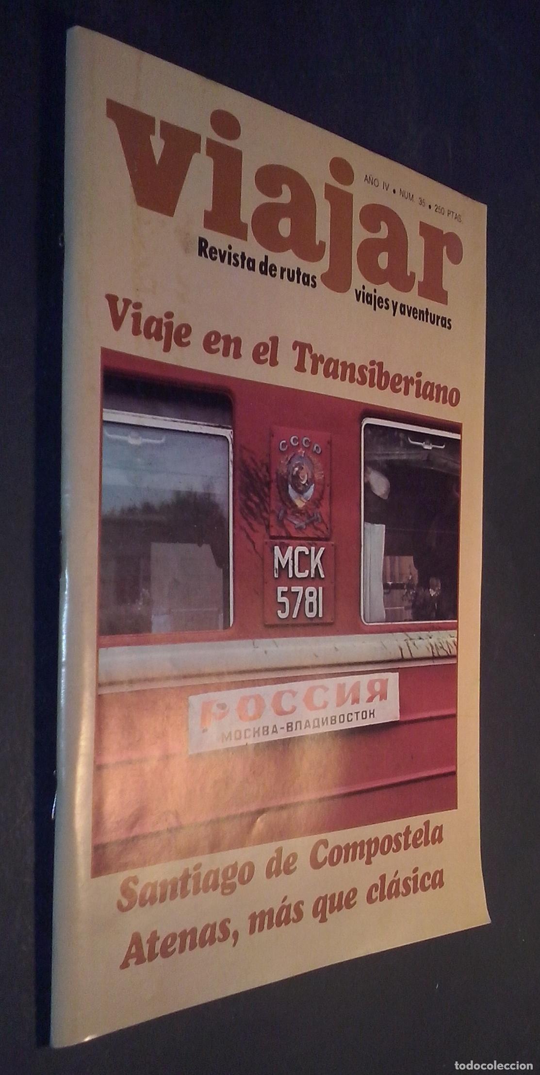 Libri di seconda mano: Viajar. Revista de rutas, viajes y aventuras. A&ntilde;o IV. N&ordm; 35: Viajes en el Transiberiano. Santiago de