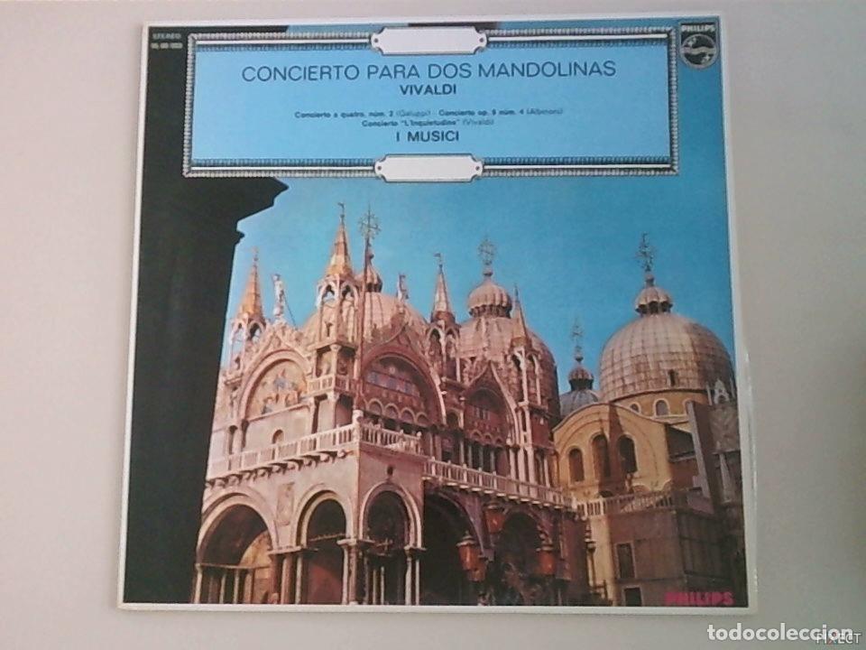 Libri di seconda mano: VIVALDI-GALUPPI-ALBINONI. CONCIERTO PARA DOS MANDOLINAS. DISCO. VINILO. DISCOS. VINILOS - VIVALDI.: