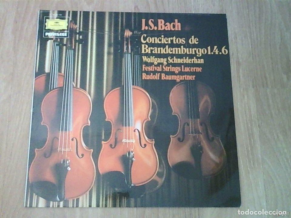 Libros: J.S.BACH CONCIERTOS DE BRANDEMBURGO 1.4.6. DISCO. VINILO. DISCOS. VINILOS - W. SCHNEIDERHAN.: