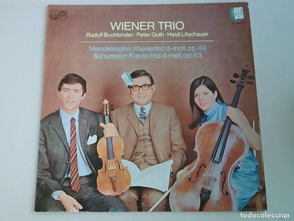 Libros: WIENER TRIO. RUDOLF BUCHBINDER-PETER GUTH-HEIDI LITSCHAUER. DISCO. VINILO. DISCOS. VINILOS - WIENER