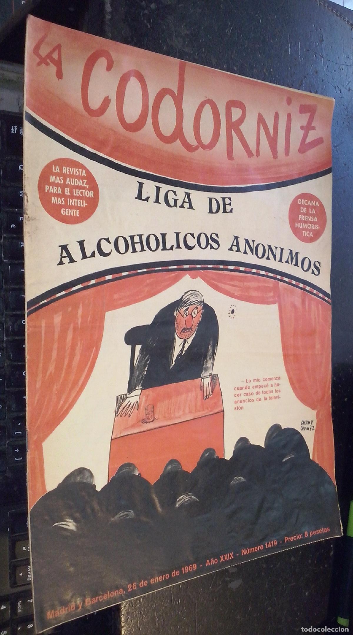 B&uuml;cher: La codorniz. A&ntilde;o XXIX. N&ordm; 1419. 26 de enero de 1969 - REVISTA: