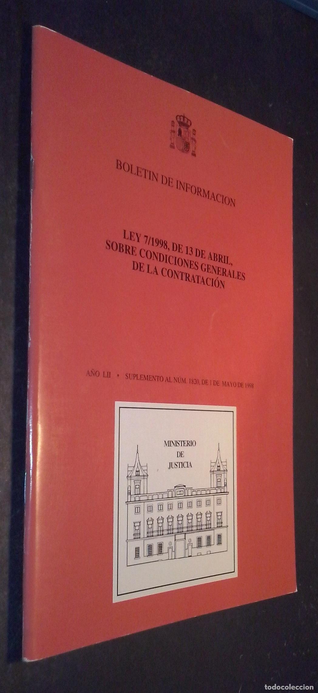 B&uuml;cher: Bolet&iacute;n de Informaci&oacute;n. A&ntilde;o LII. 1 Mayo 1998. N&ordm; 1820. Suplemento - REVISTA: