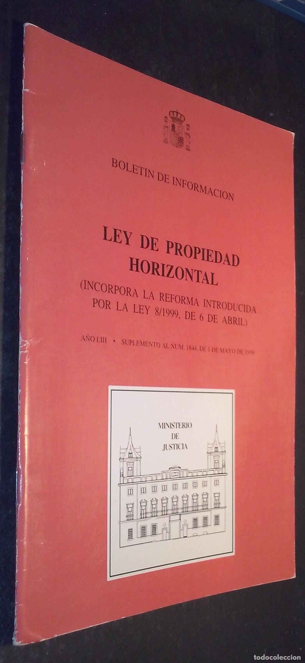 books: Bolet&iacute;n de Informaci&oacute;n. A&ntilde;o LIII. 1 Mayo 1999. N&ordm; 1844. Suplemento - REVISTA: