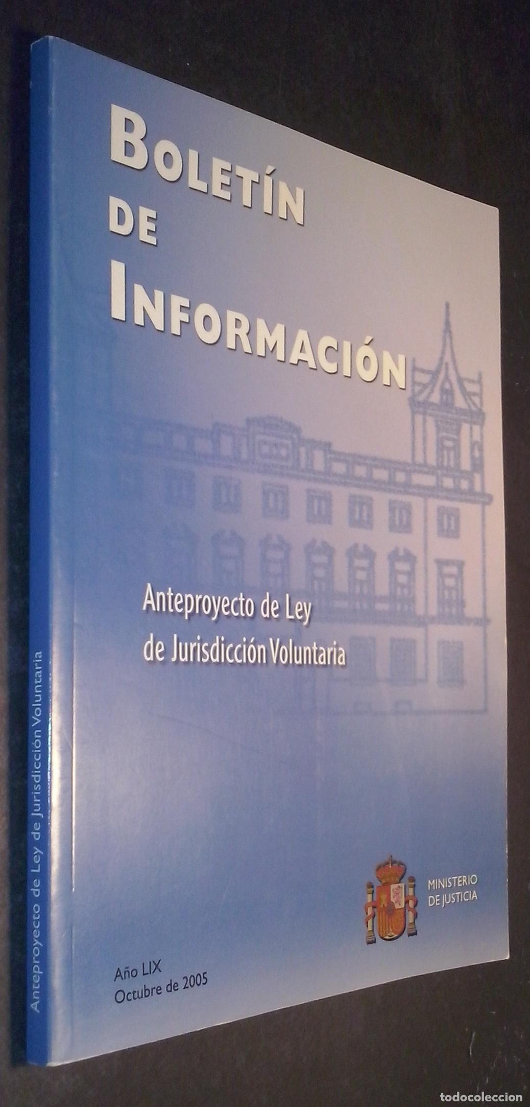 books: Bolet&iacute;n de Informaci&oacute;n. A&ntilde;o LIX. Octubre 2005 - REVISTA:
