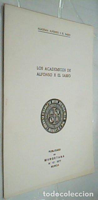 Libros: Los acad&eacute;micos de Alfonso X el Sabio - AN&Oacute;NIMO: - Foto 1
