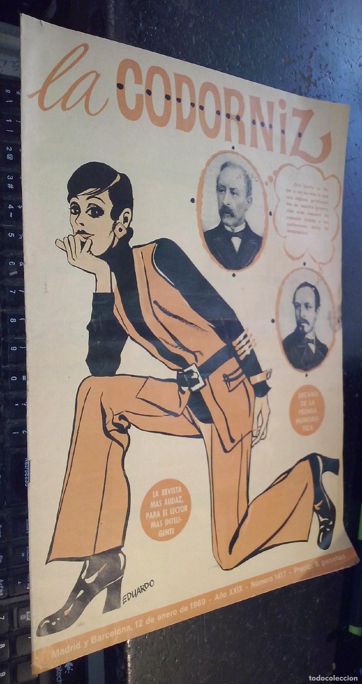 B&uuml;cher: La codorniz. A&ntilde;o XXIX. N&ordm; 1417. 12 de enero de 1969 - REVISTA: