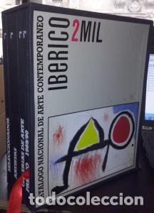 books: Ib&eacute;rico 2Mil. Cat&aacute;logo Nacional de Arte Contempor&aacute;neo, 1989-1990. 4 tomos - AA. VV.: