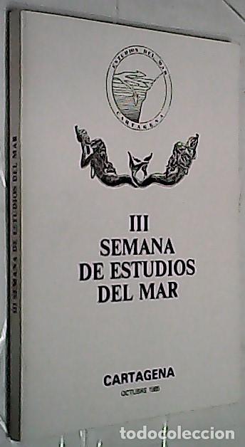 Libros: III Semana de Estudios del Mar - AN&Oacute;NIMO: - Foto 1