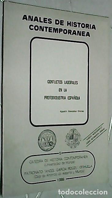 Libros: Conflictos laborales en la protoindustria espa&ntilde;ola. Separata - GONZ&Aacute;LEZ ENCISO, Agust&iacute;n: