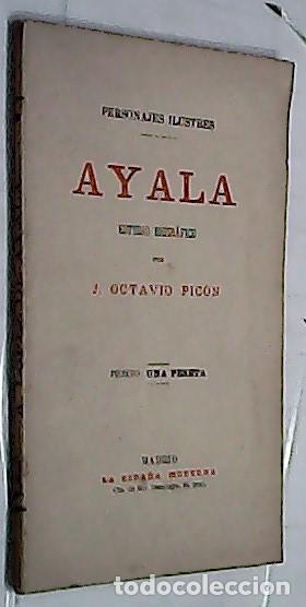 Libros: Ayala. Estudio biogr&aacute;fico - OCTAVIO PIC&Oacute;N, Jacinto: - Foto 1