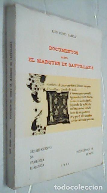 Libros: Documentos sobre el Marqu&eacute;s de Santillana - RUBIO GARC&Iacute;A, Luis: - Foto 1