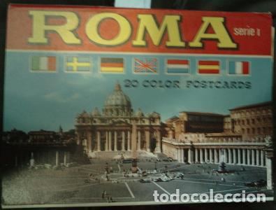 Libri di seconda mano: Roma. Serie I. 20 Color postcards. - :