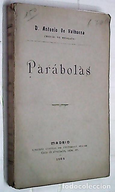 Libros: Par&aacute;bolas - VALBUENA, Antonio de: - Foto 1