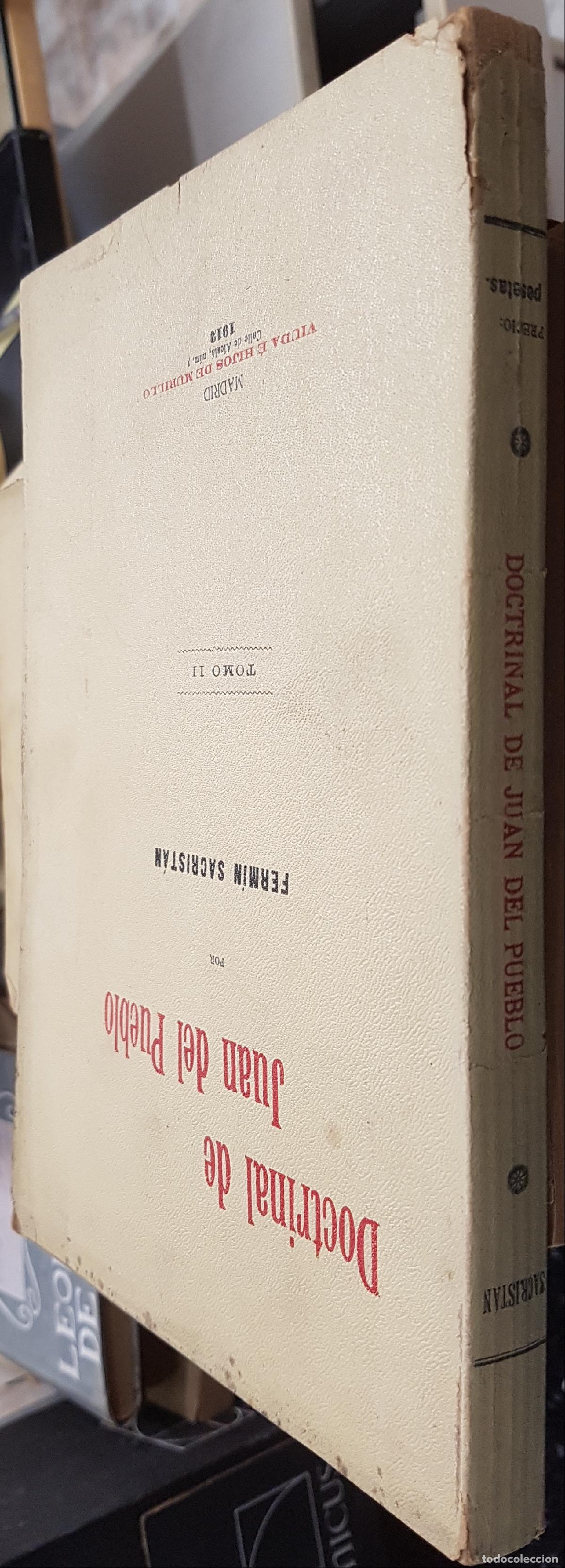 B&uuml;cher: Doctrinal de Juan del Pueblo. Tomo II - SACRIST&Aacute;N, Ferm&iacute;n: