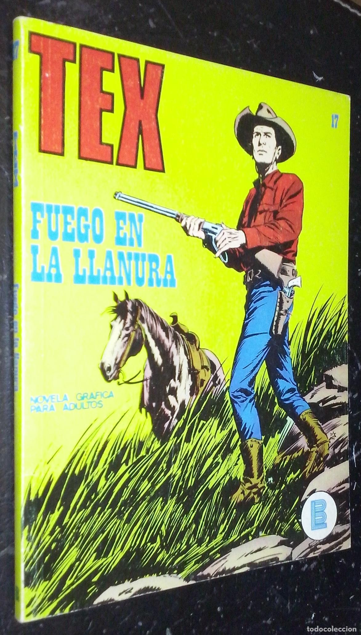 B&uuml;cher: TEX. Novela Gr&aacute;fica para Adultos. N&ordm; 17: Fuego en la llanura - AA. VV.: