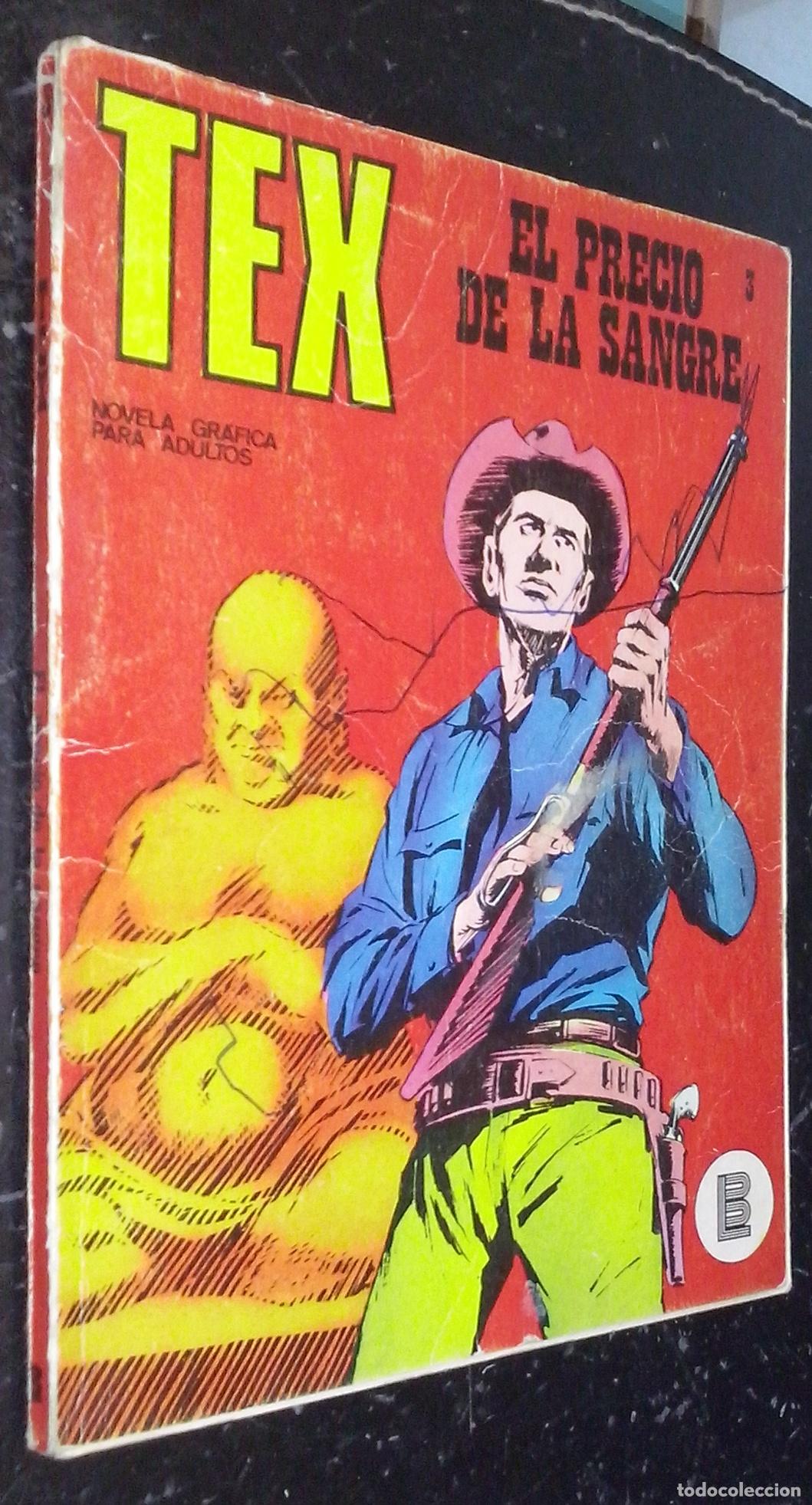 Libri di seconda mano: TEX. Novela Gr&aacute;fica para Adultos. N&ordm; 3: El precio de la sangre - AA. VV.: