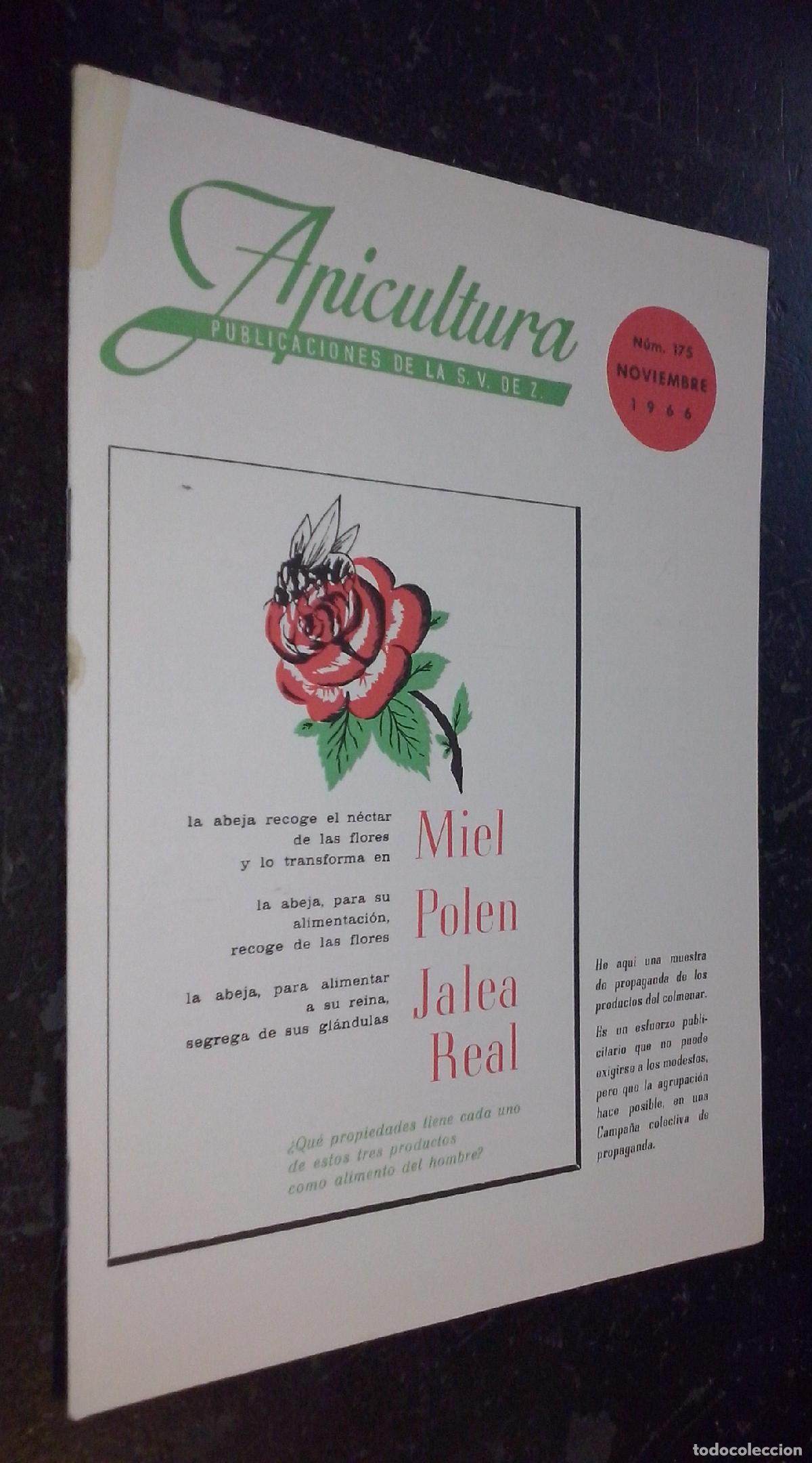 Libri di seconda mano: Apicultura. N&ordm; 175. Noviembre 1966 - AA. VV.: