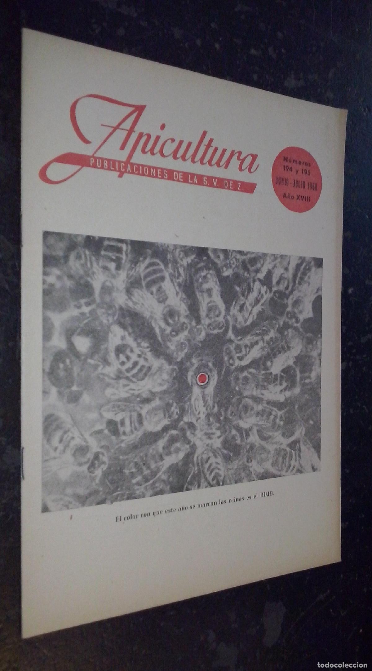 books: Apicultura. N&ordm; 194. Junio - julio 1968 - AA. VV.: