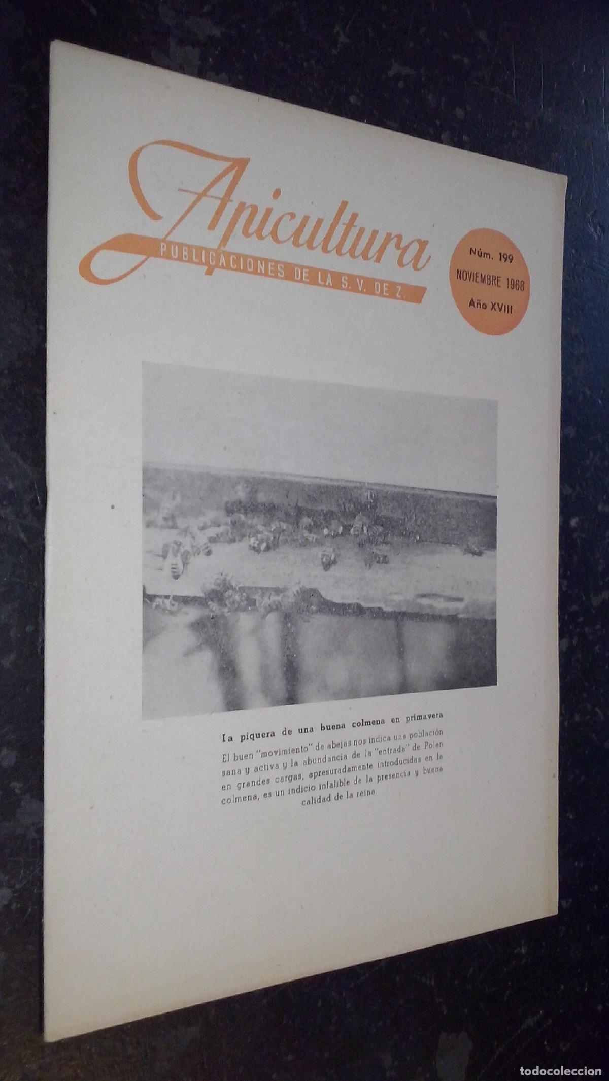 Libri di seconda mano: Apicultura. N&ordm; 199. Noviembre 1968 - AA. VV.: